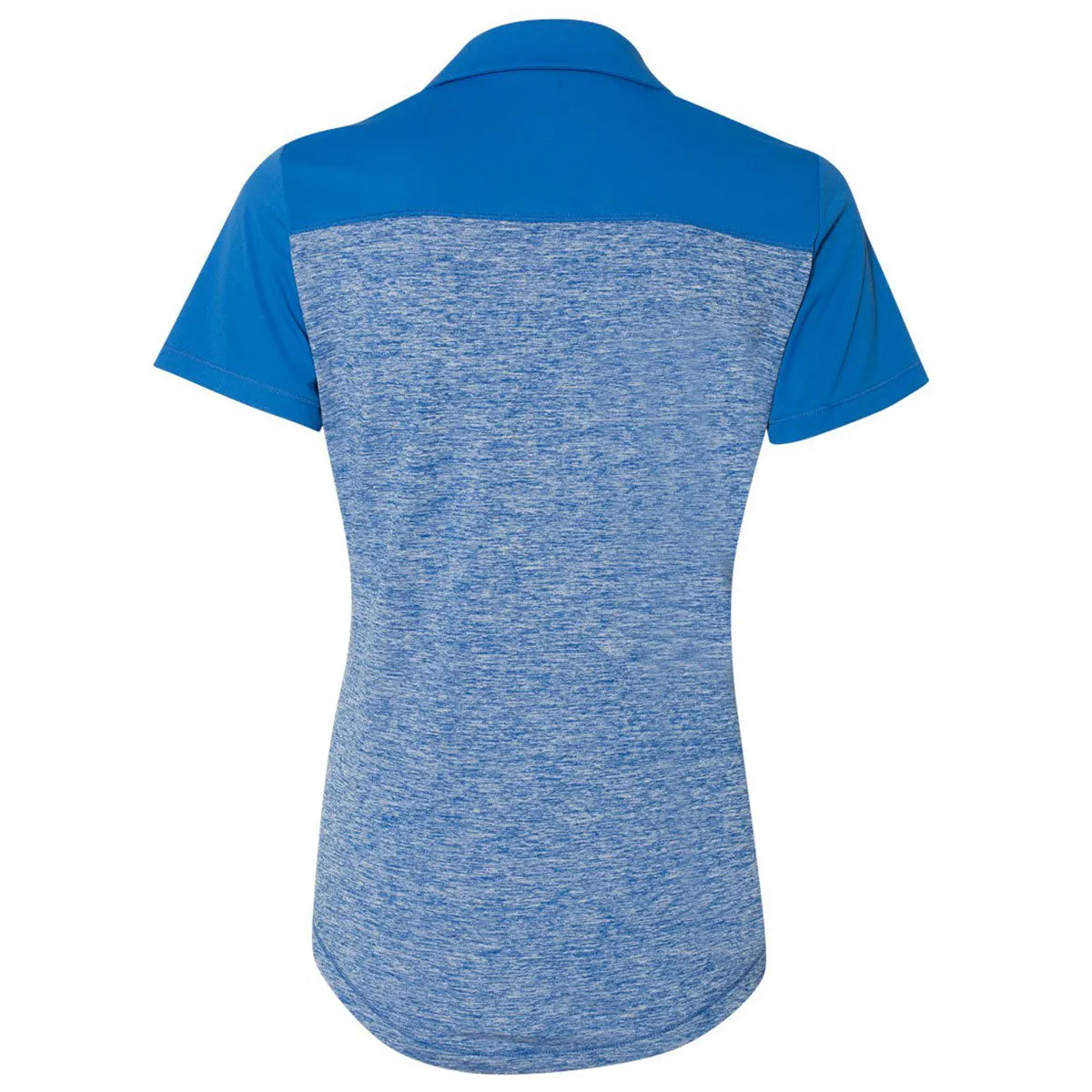 adidas Golf Women's Bright Royal Heather/Bright Royal Heather Block Sport Shirt