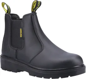 Amblers Safety FS116 Hardwearing Pull on Safety Dealer Boot SB Black