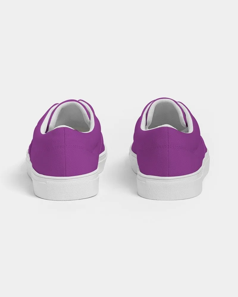 Bright Purple Women's Canvas Sneakers | Women's | Bright Pure Purple | C50M100Y0K0