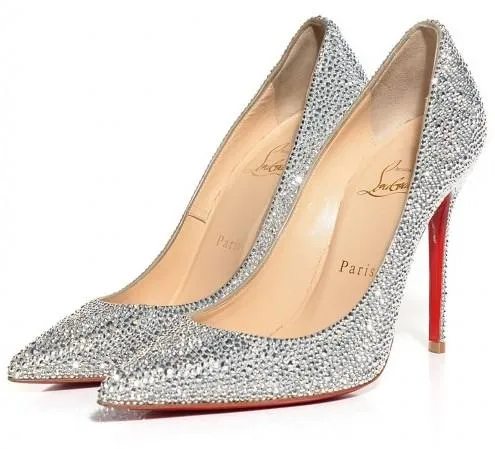 Burma Strass Decollete 554 100 Pumps 37 Silver