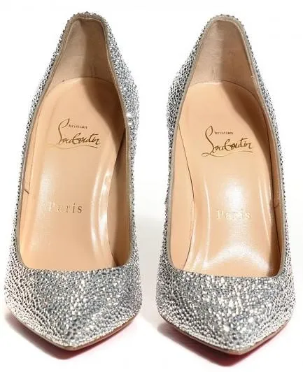 Burma Strass Decollete 554 100 Pumps 37 Silver