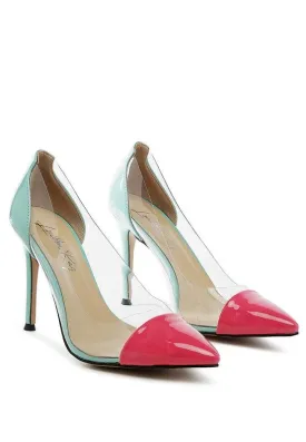 Candace Clear Stiletto Pumps