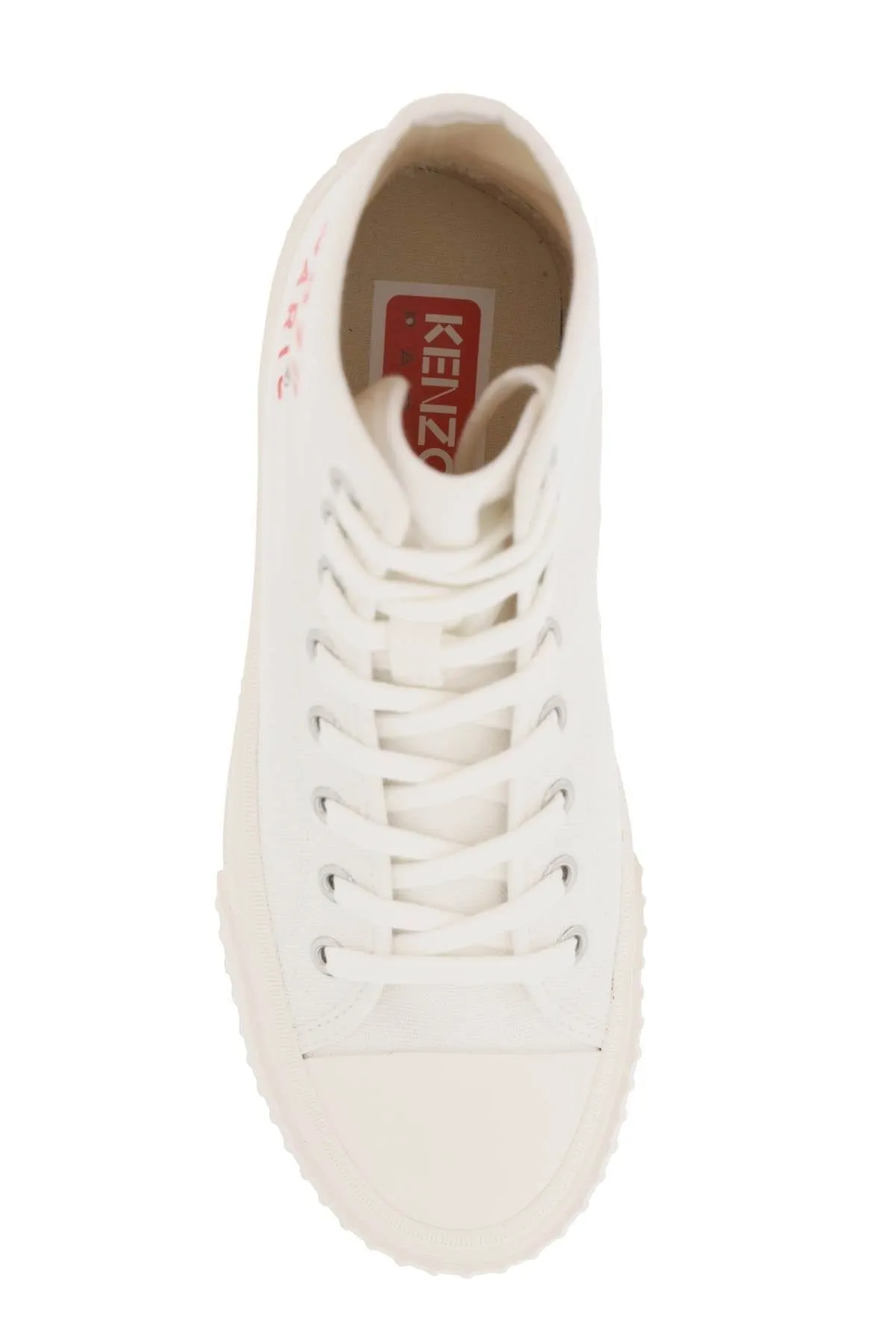 CANVAS HIGH-TOP SNEAKERS