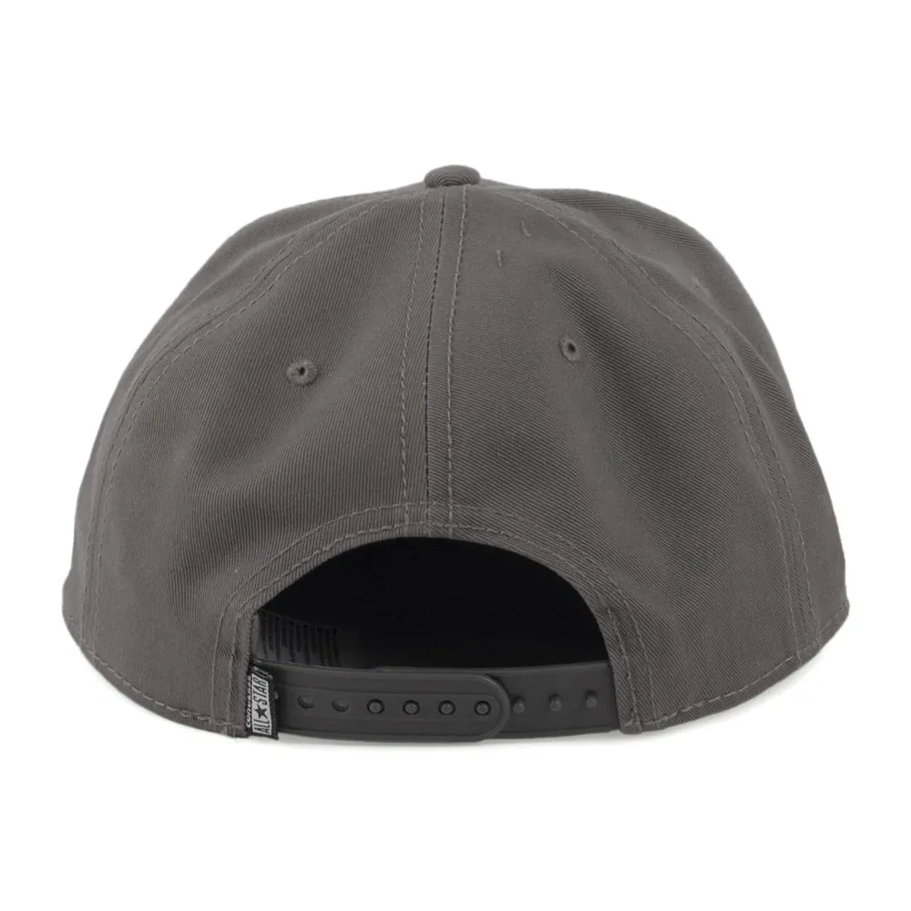 Casquette Snapback en Coton Sergé Core anthracite CONVERSE