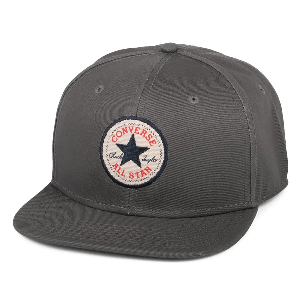 Casquette Snapback en Coton Sergé Core anthracite CONVERSE