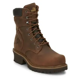 CHIPPEWA HADOR STEEL TOE LOGGER BARK - MENS