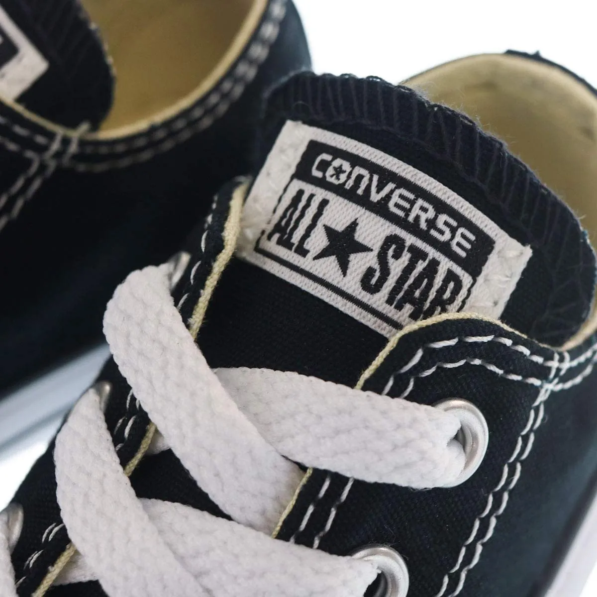 Converse All Star Chucks Ox Canvas 7J235C - schwarz-weiss