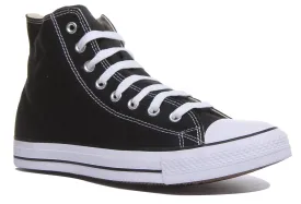 Converse All Star Hi Core Canvas Trainer In Black