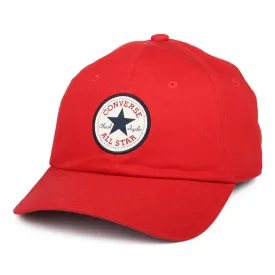 Converse Tip Off Cotton Baseball Cap - Cherry Red