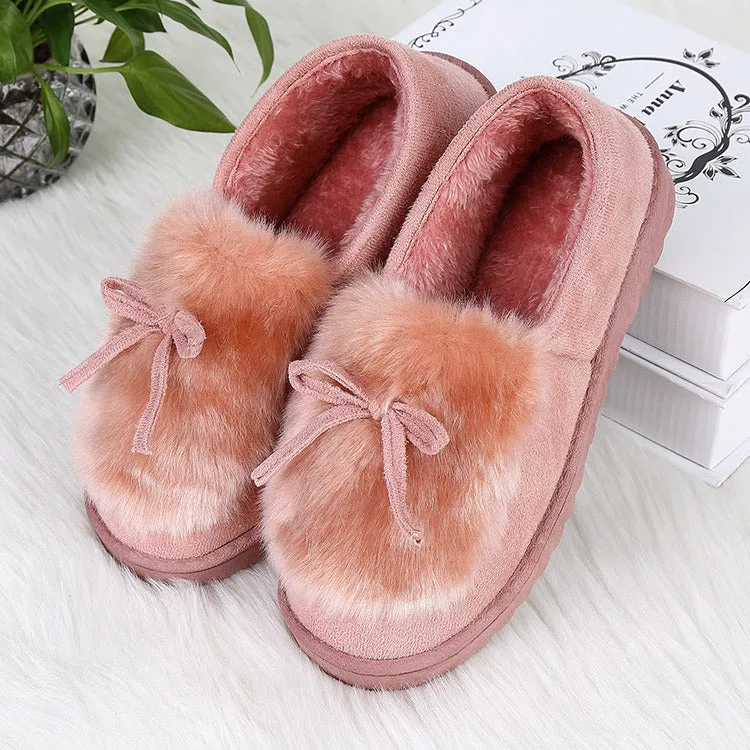 Cosy Faux Fur Slippers