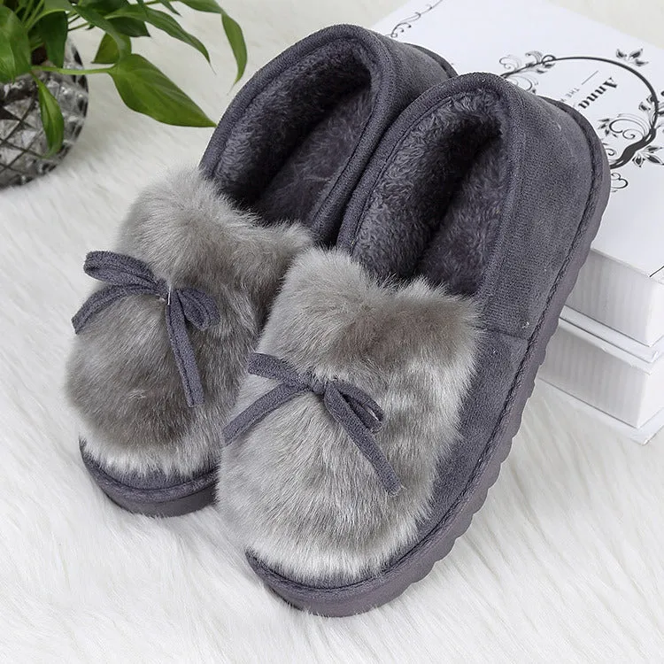 Cosy Faux Fur Slippers