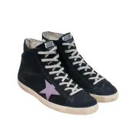 Francy Distressed High Top Sneakers