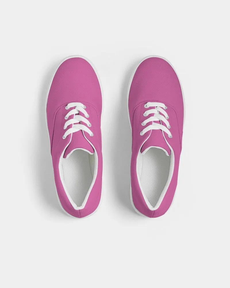 Midtone Magenta Canvas Sneakers | Women's | C10M80Y0K0