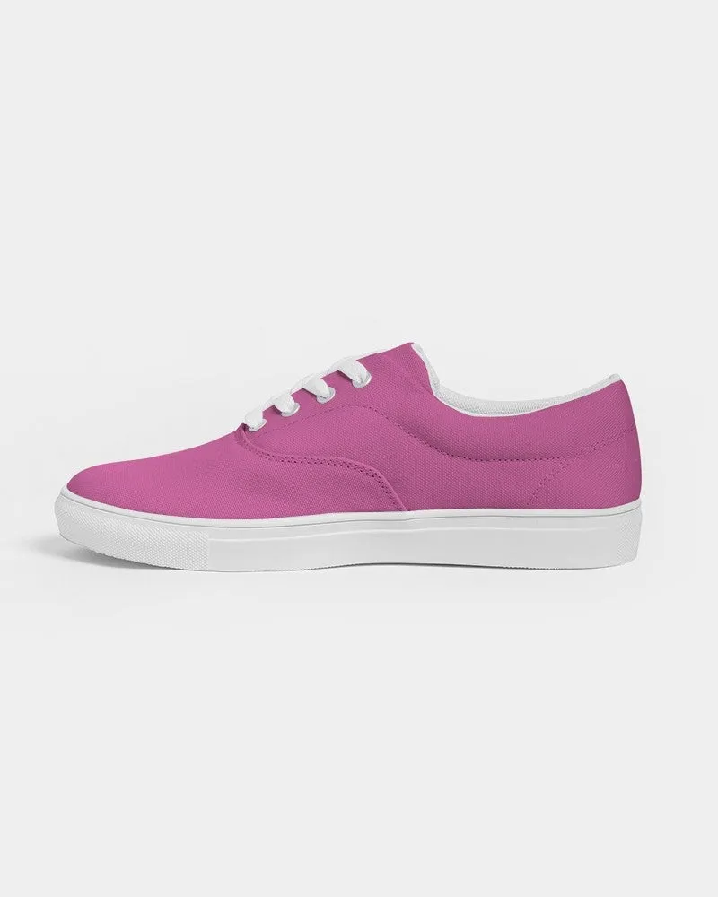 Midtone Magenta Canvas Sneakers | Women's | C10M80Y0K0