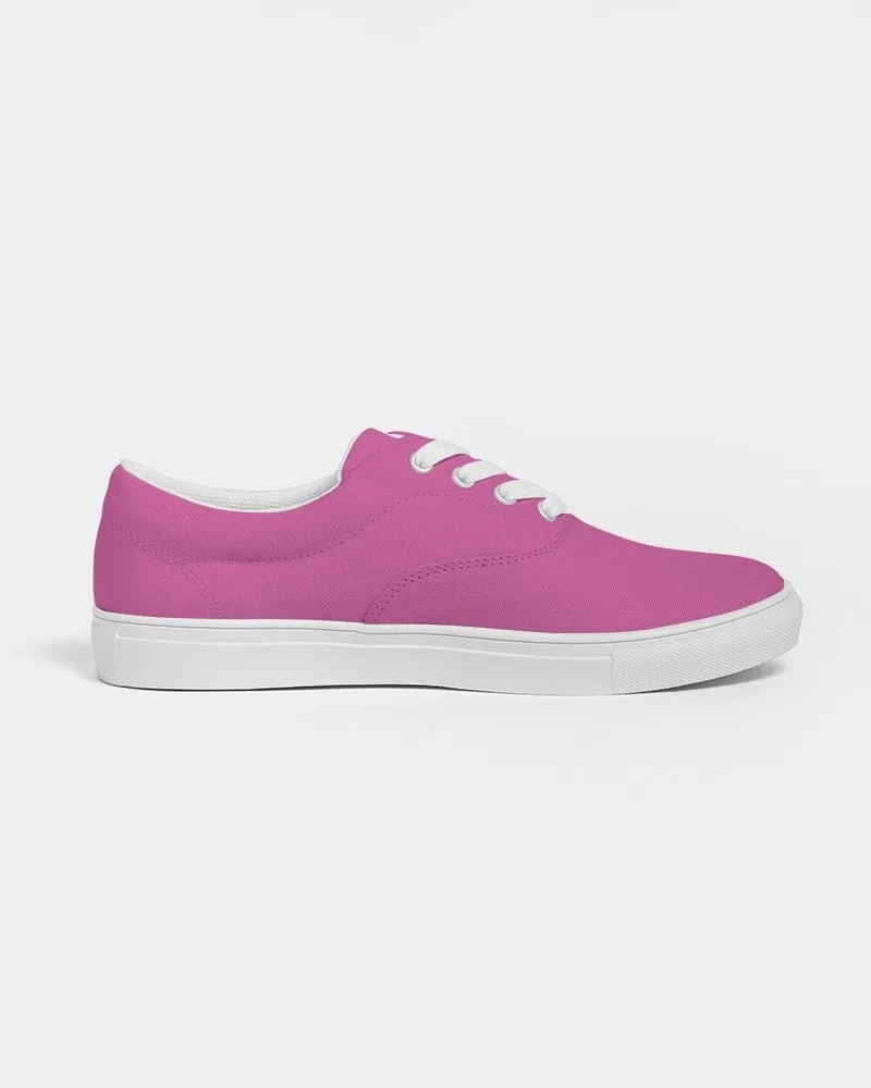 Midtone Magenta Canvas Sneakers | Women's | C10M80Y0K0