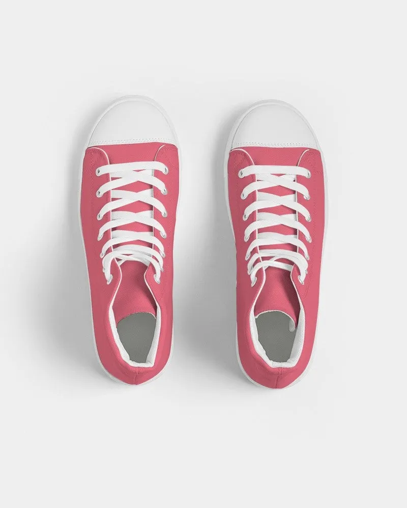 Midtone Pink High-Top Canvas Sneakers | Men's | C0M80Y40K0