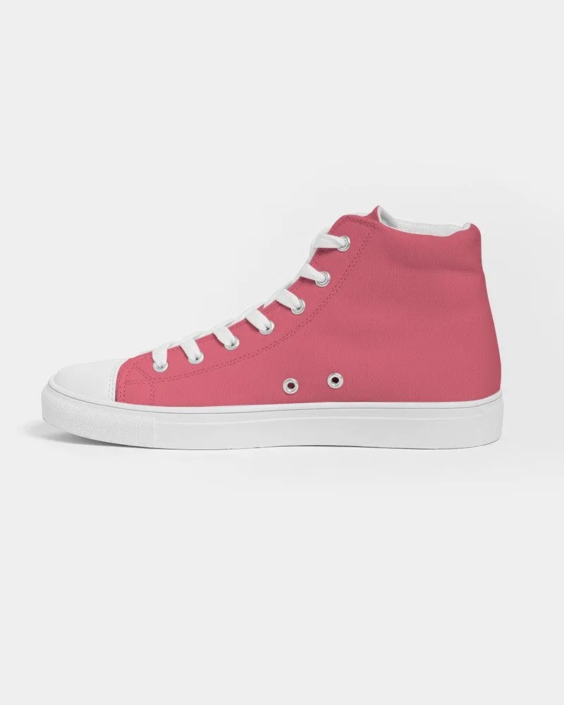 Midtone Pink High-Top Canvas Sneakers | Men's | C0M80Y40K0