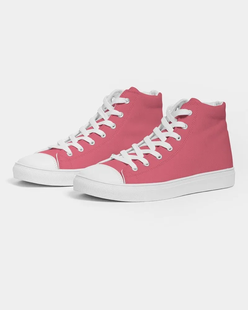 Midtone Pink High-Top Canvas Sneakers | Men's | C0M80Y40K0