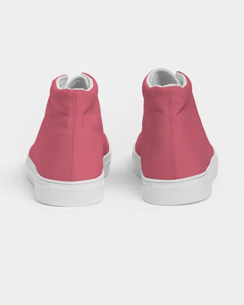 Midtone Pink High-Top Canvas Sneakers | Men's | C0M80Y40K0