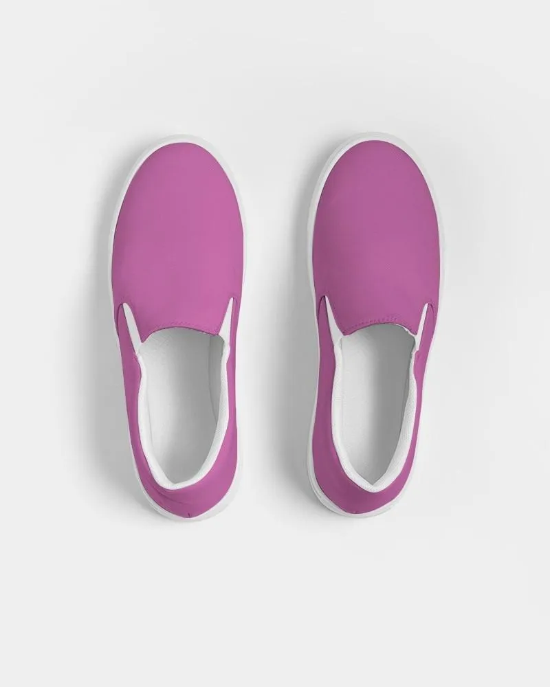 Midtone Purple Slip-On Canvas Sneakers | Women's | C20M80Y0K0