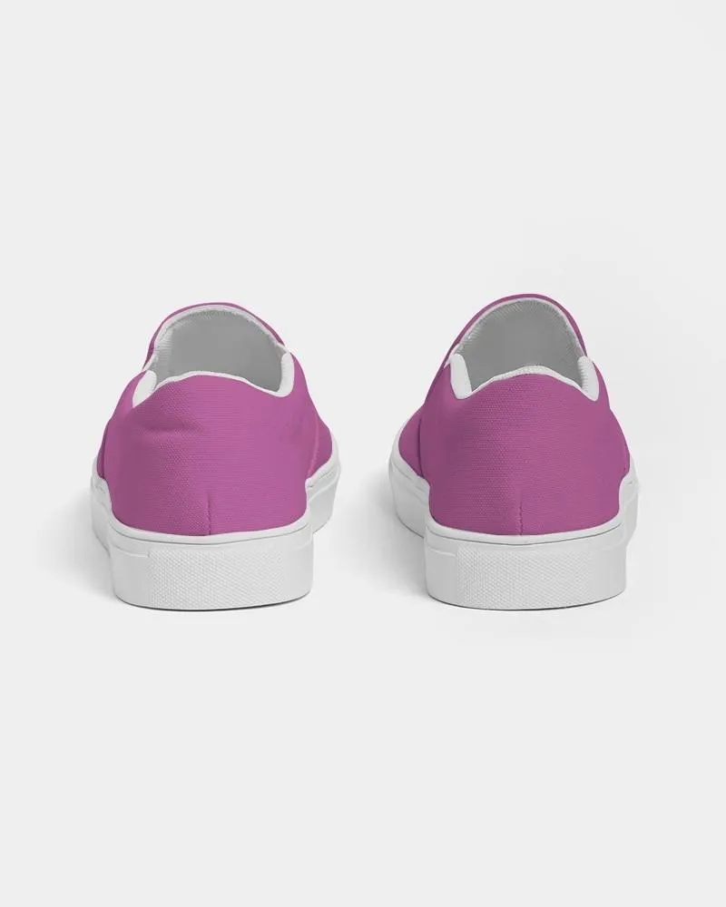 Midtone Purple Slip-On Canvas Sneakers | Women's | C20M80Y0K0