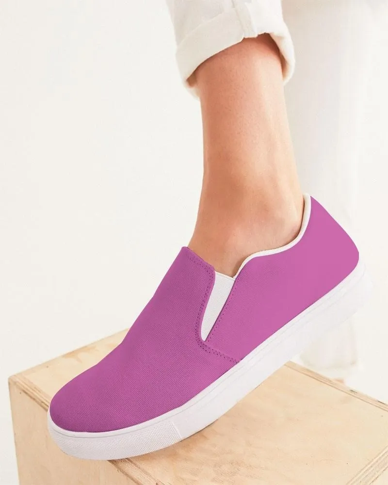 Midtone Purple Slip-On Canvas Sneakers | Women's | C20M80Y0K0