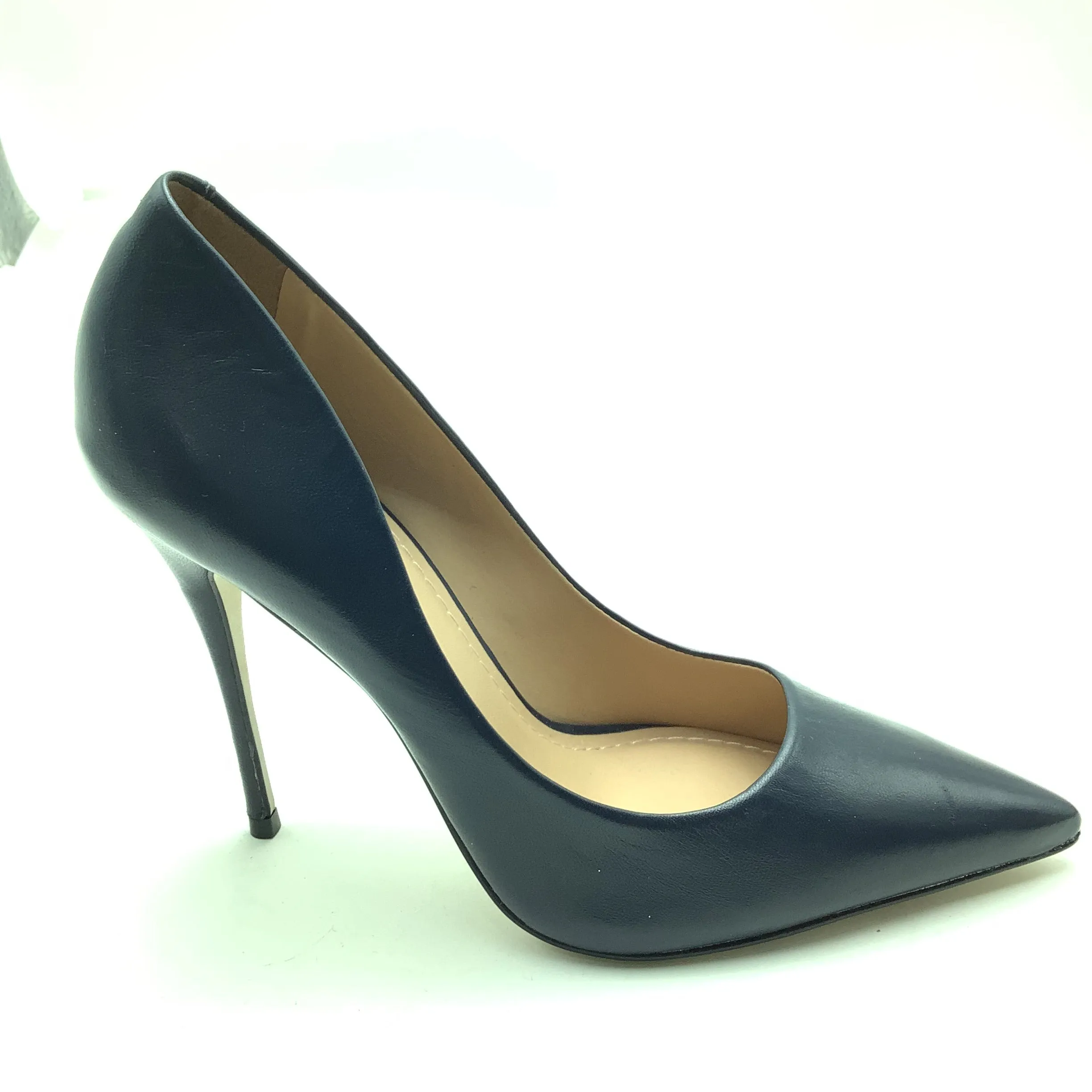 Mossimo Mateo Pumps Leather Navy Size: 7.5