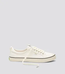 OCA Low Stripe White Canvas Sneaker Men