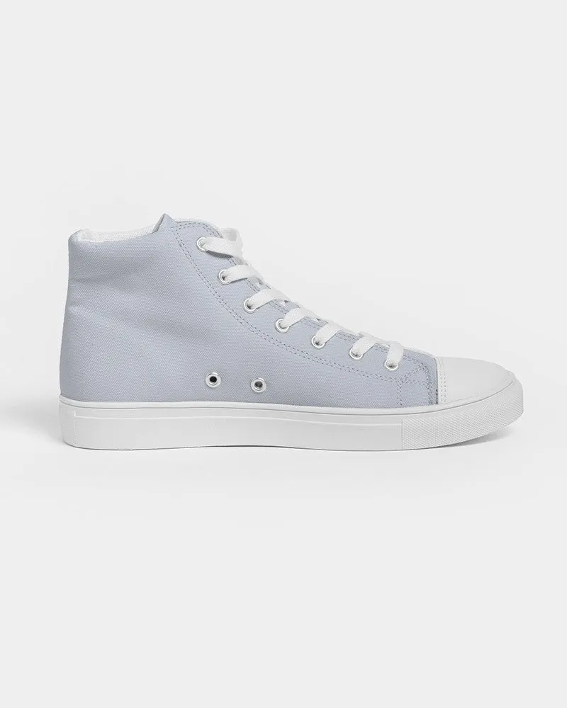 Pale Blue Women's High-top Canvas Sneakers | Women's | Bright Pale Blue | C10M5Y0K0