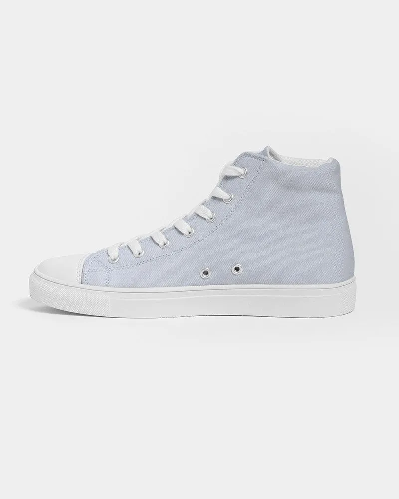 Pale Blue Women's High-top Canvas Sneakers | Women's | Bright Pale Blue | C10M5Y0K0