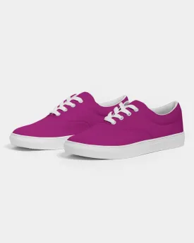 Shaded Magenta Canvas Sneakers | Men's | C12M100Y0K30