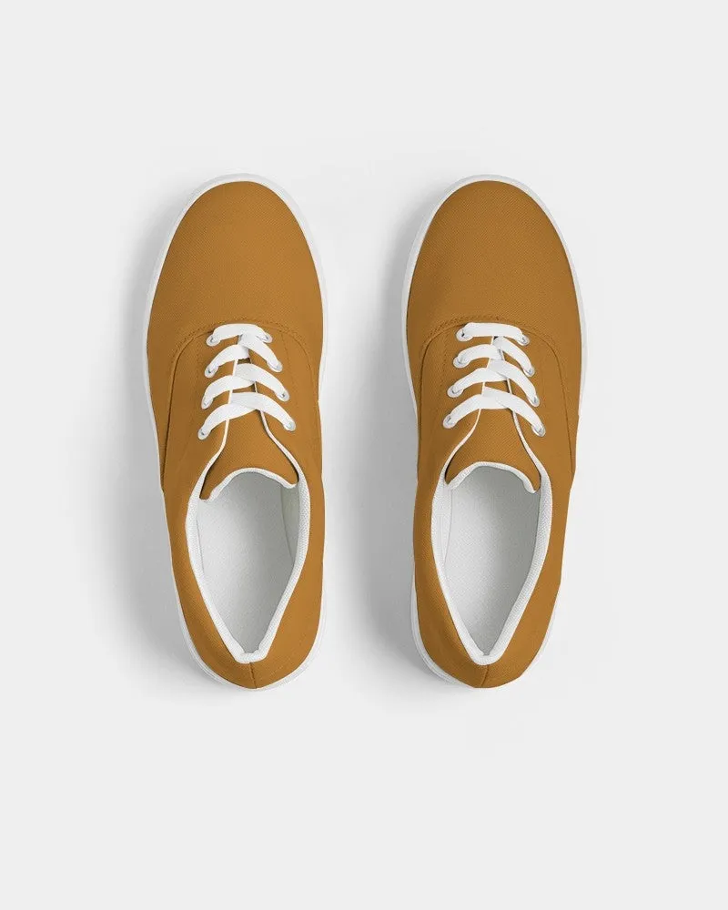 Shaded Orange Canvas Sneakers | Women's | C0M50Y100K30