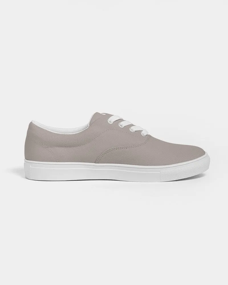 Shaded Pale Red Brown Canvas Sneakers | Women's | C0M10Y10K30