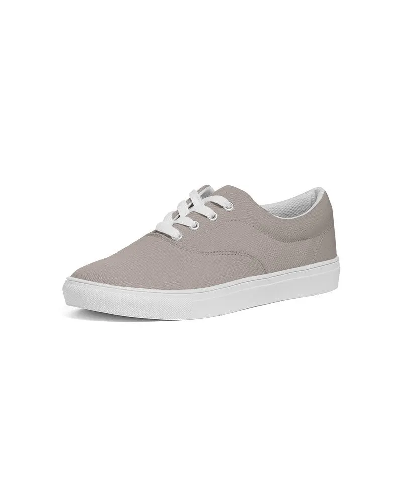 Shaded Pale Red Brown Canvas Sneakers | Women's | C0M10Y10K30