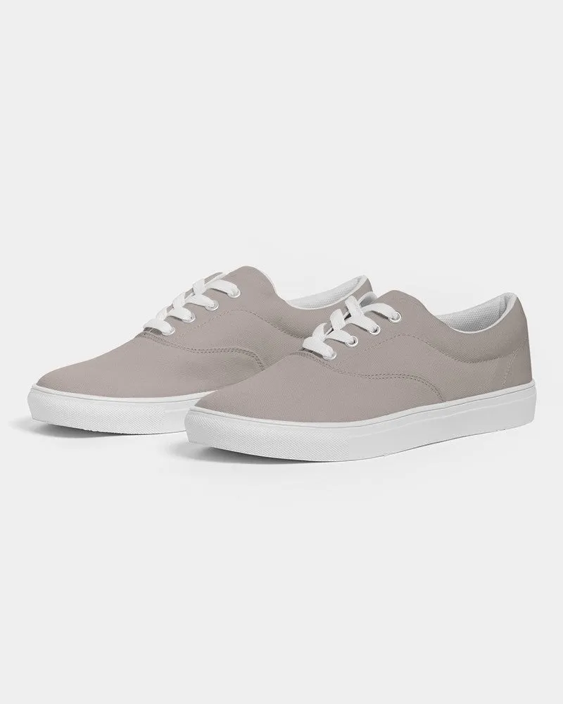 Shaded Pale Red Brown Canvas Sneakers | Women's | C0M10Y10K30