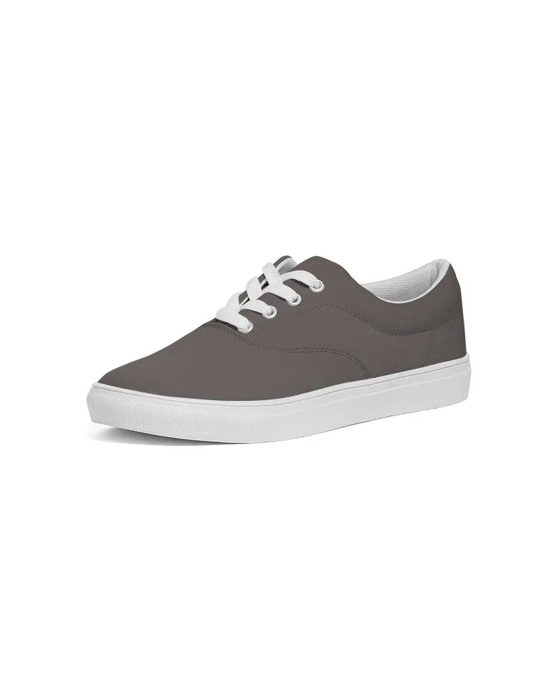 Shaded Pastel Brown Canvas Sneakers | Women's | C60M60Y60K30