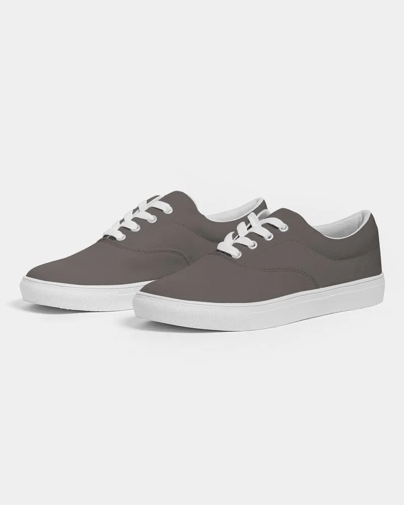 Shaded Pastel Brown Canvas Sneakers | Women's | C60M60Y60K30