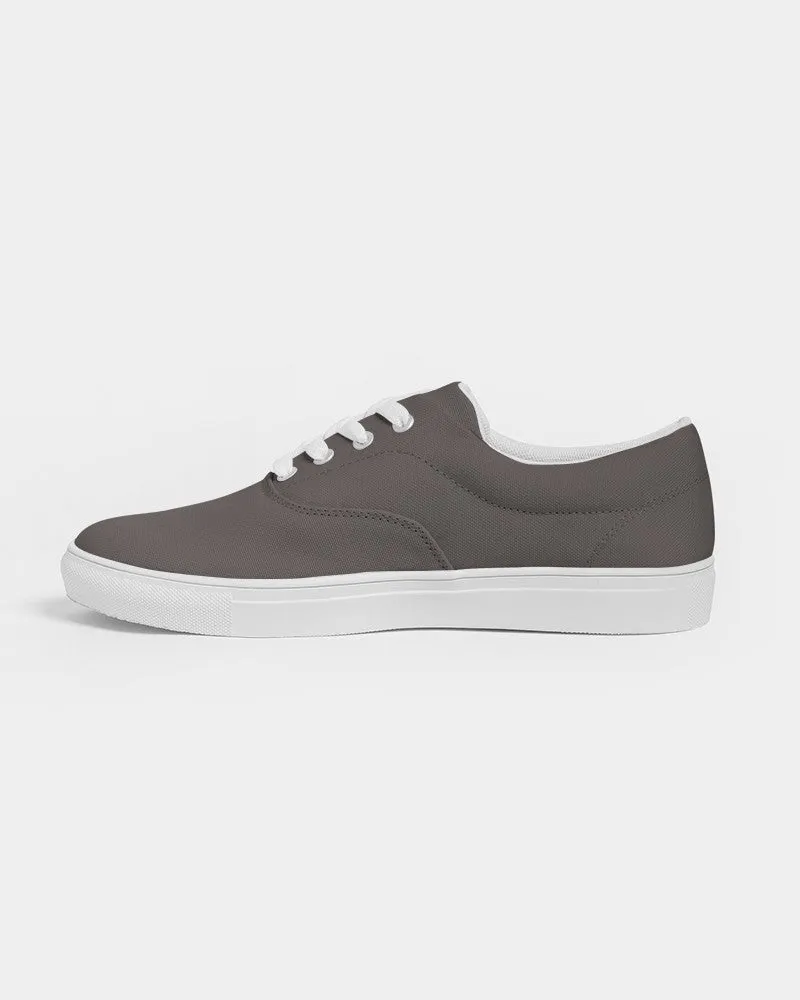 Shaded Pastel Brown Canvas Sneakers | Women's | C60M60Y60K30