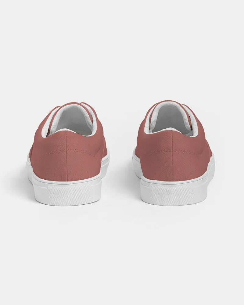 Shaded Pastel Red Canvas Sneakers | Women's | C0M60Y45K30