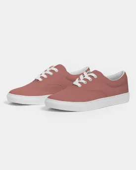 Shaded Pastel Red Canvas Sneakers | Women's | C0M60Y45K30