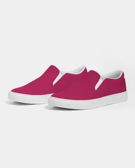 Shaded Pink Slip-On Canvas Sneakers | Men's | C0M100Y50K30