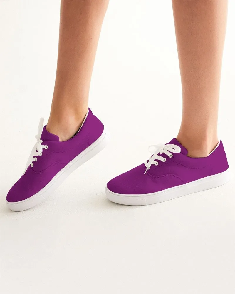 Shaded Purple Canvas Sneakers | Women's | C38M100Y0K30