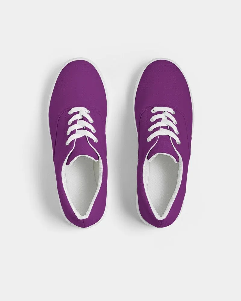 Shaded Purple Canvas Sneakers | Women's | C50M100Y0K30