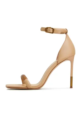 Stiletto High Heeled Sandals Martina - Beige