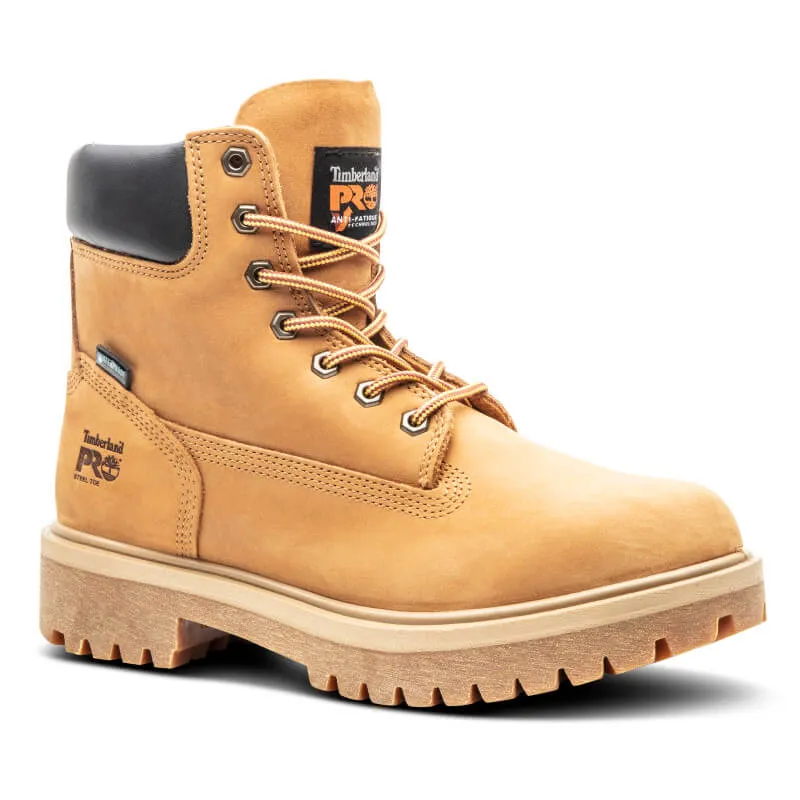 TB065016713 - Timberland Pro Men's Direct Attach 6 - Inch Steel Toe Waterproof Work Boot