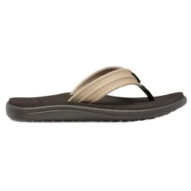 Teva Voya Canvas Dune Mens Flip Flops