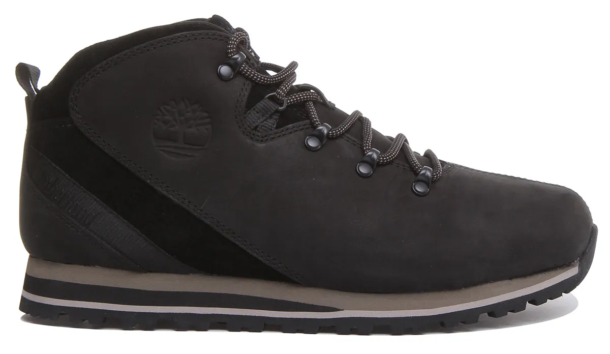 Timberland A28S3 Splitrock 3 Mid Hiker Boot In Black For Men