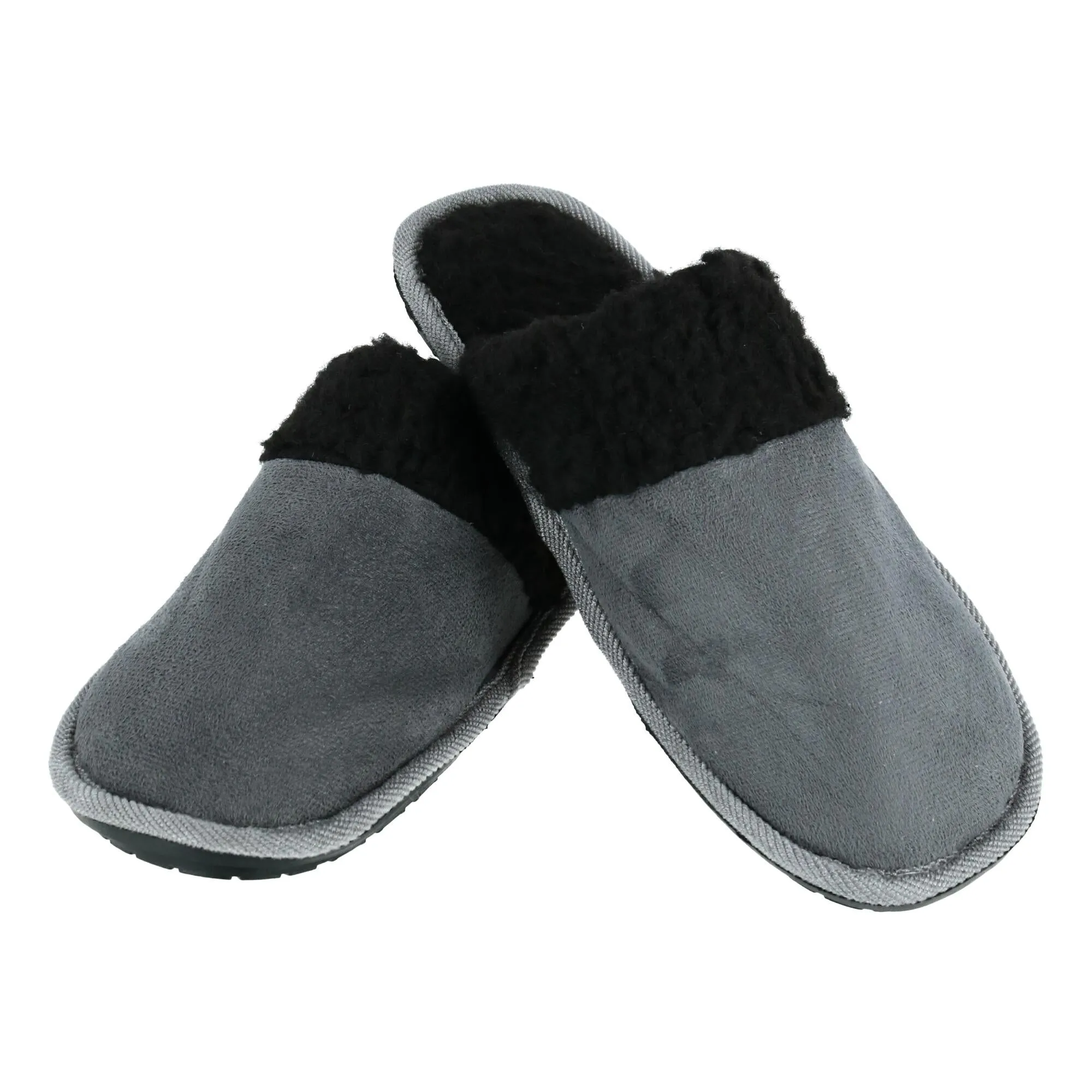 Westend Men's Solid Color Slip on Slippers